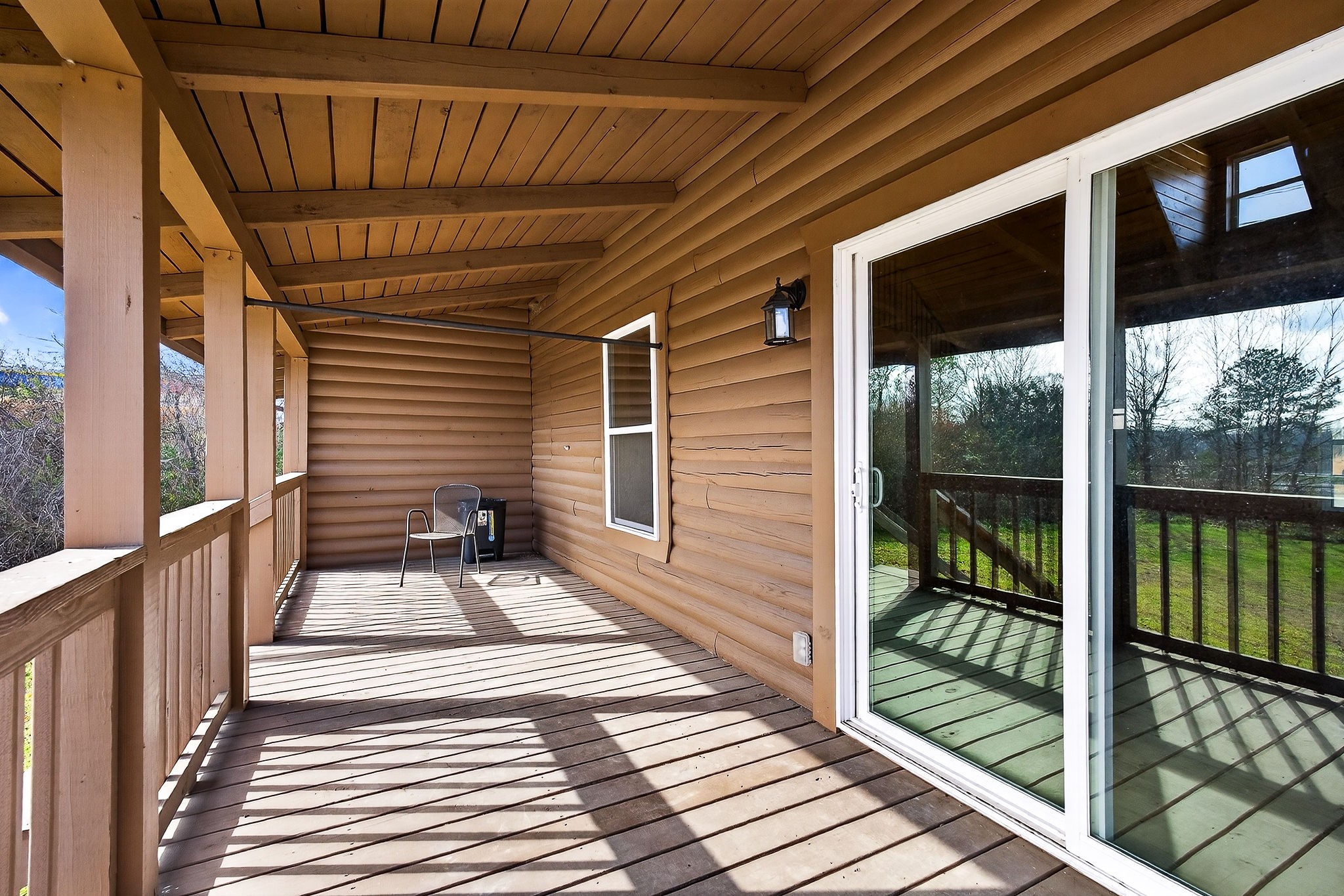 6425 Plateau Road Crossville, TN 38571 - Photo 23 of 42 a view of a balcony with wooden floor
