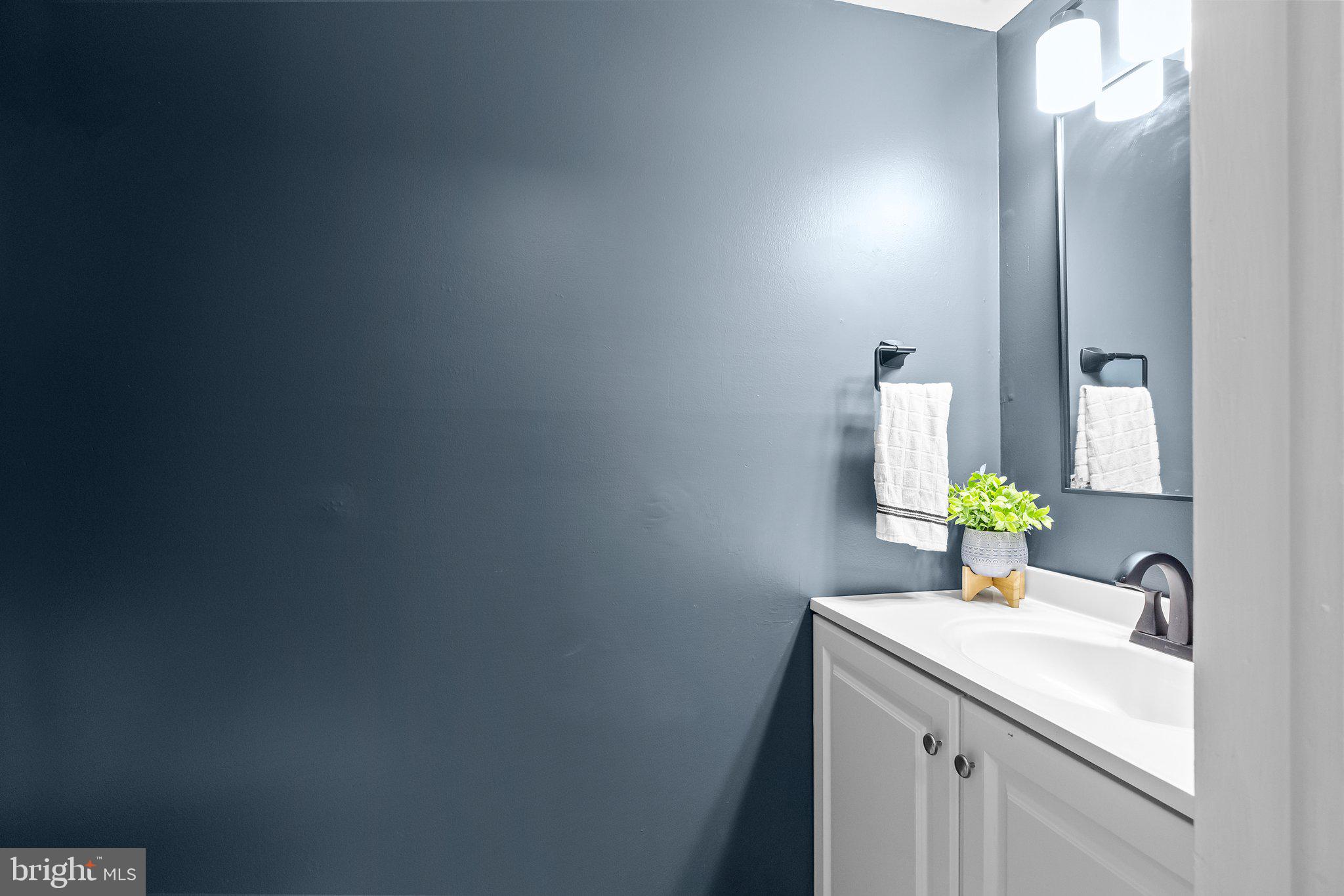 609 Hampton Court Doylestown, PA 18901 - Photo 35 of 41 a bathroom with a sink and a mirror