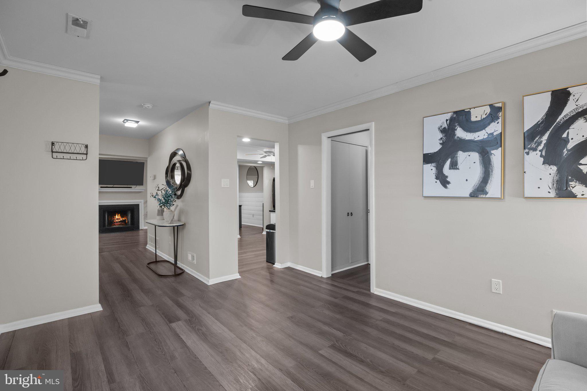 609 Hampton Court Doylestown, PA 18901 - Photo 8 of 41 a view of a livingroom with washer and dryer