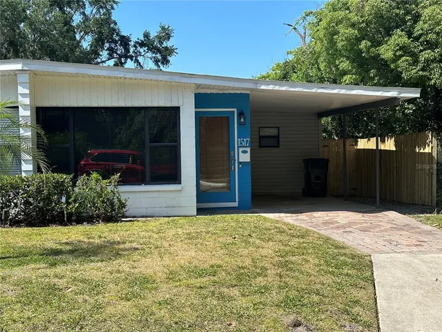 a view of house with an outdoor space