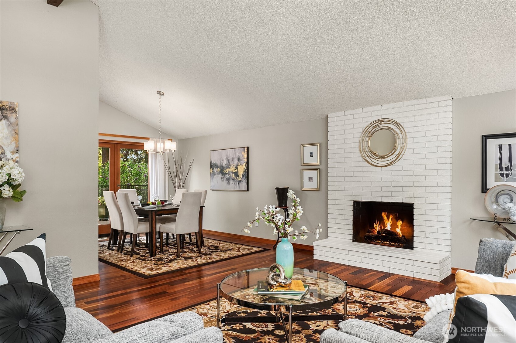 21331 2nd Avenue Southeast Bothell, WA 98021 - Photo 5 of 34 a living room with furniture and a fireplace