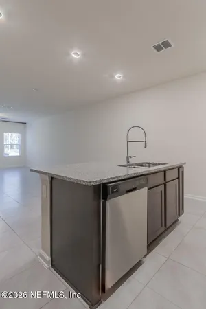 a close view of a sink and tap