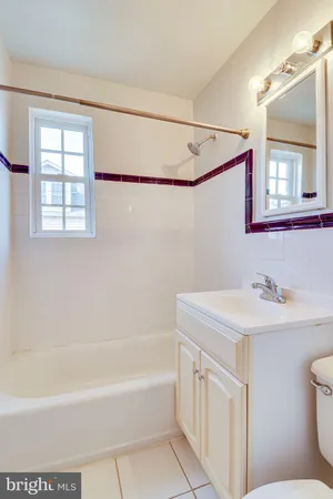 a bathroom with a sink a toilet and a bathtub