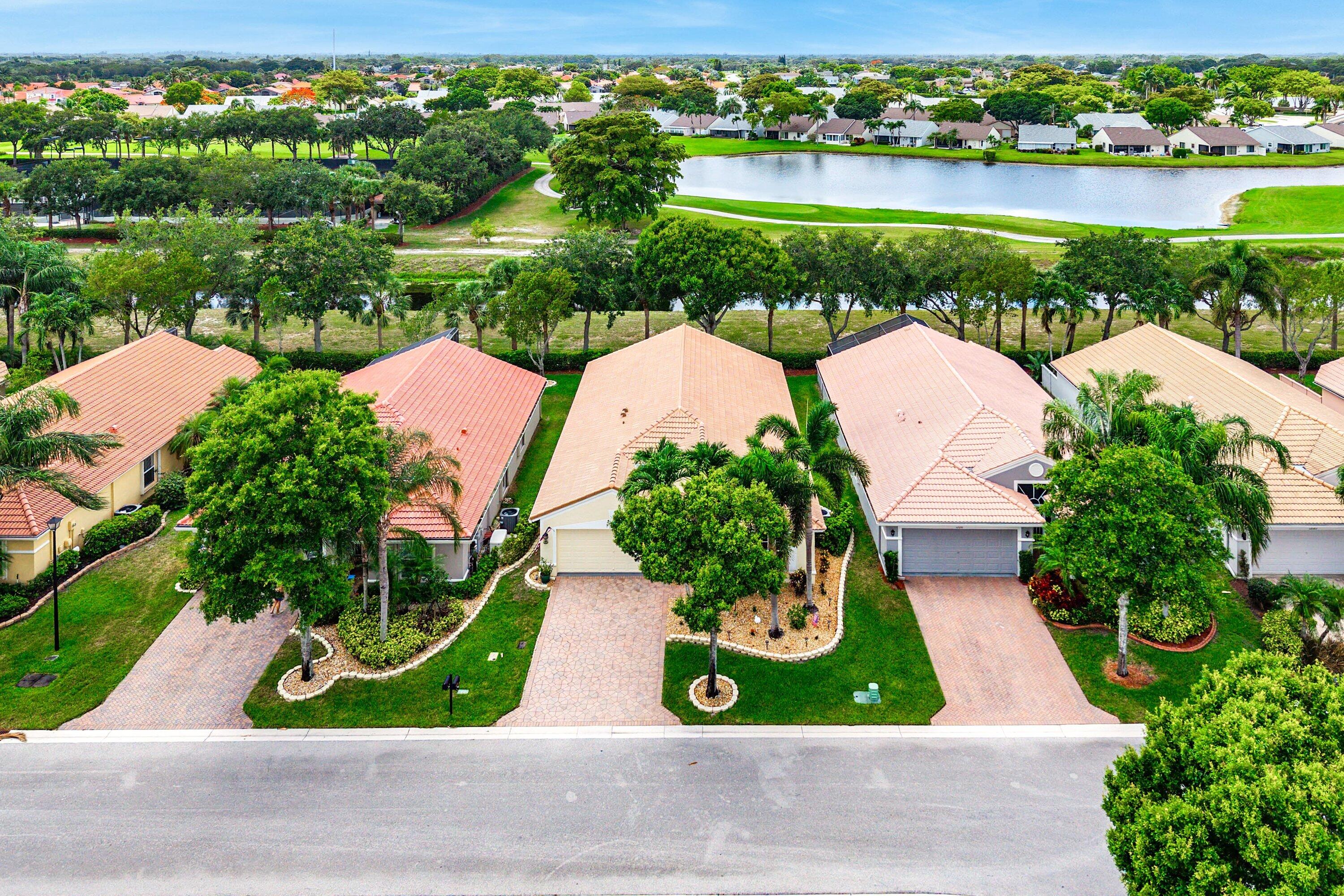 12095 Roma Road Boynton Beach, FL 33436 - Photo 37 of 54 Aerial Front