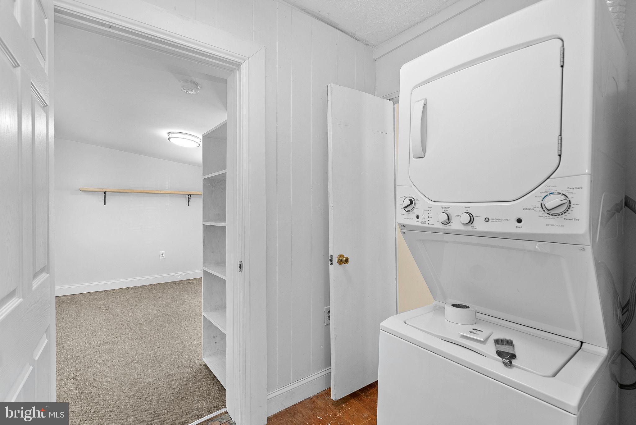31 Main Street Round Hill, VA 20141 - Photo 27 of 35 a view of storage and utility room with washer and dryer
