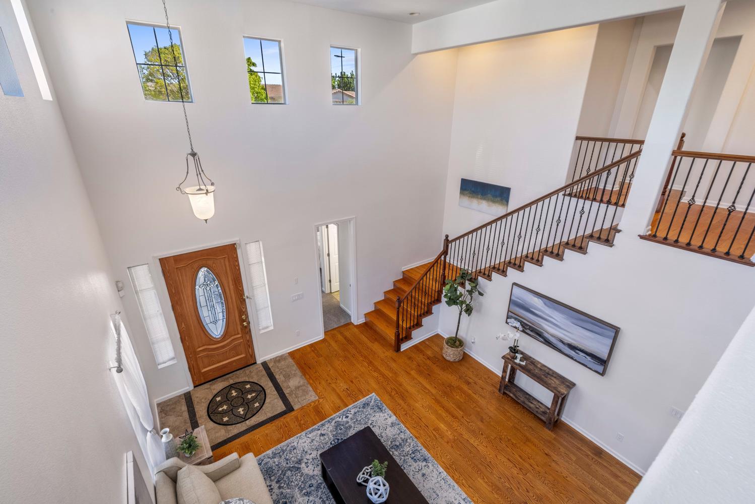 481 Keys Court Tracy, CA 95377 - Photo 37 of 45 a view of stairs with furniture
