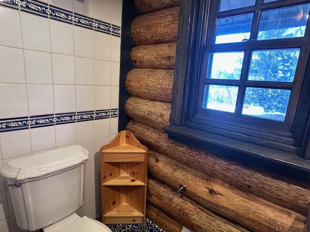 3547 Norway Lane Ely, MN 55731 - Photo 22 of 31 Bathroom featuring tile walls and toilet