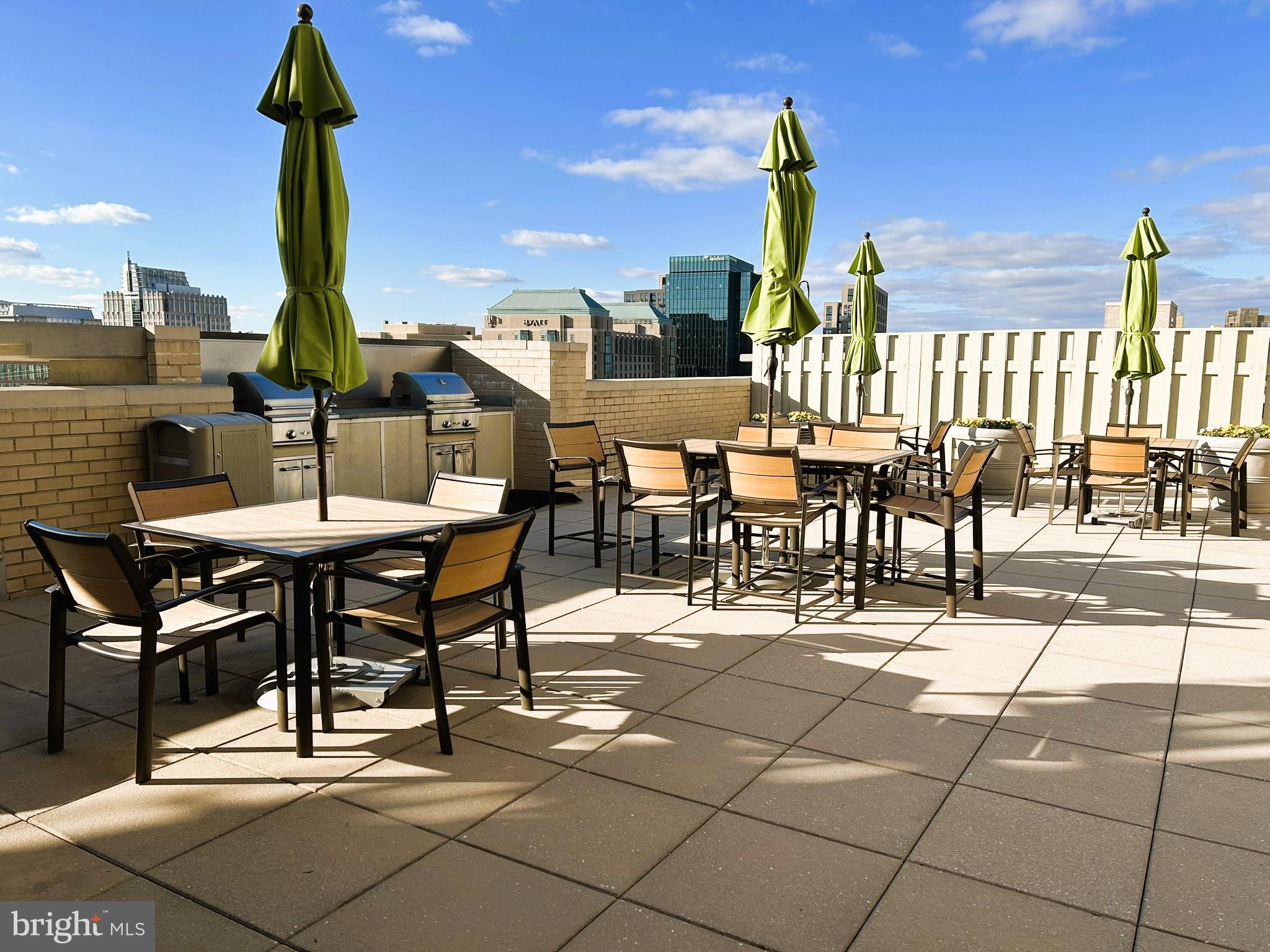 11800 Sunset Hills Road, Unit 815 Reston, VA 20190 - Photo 35 of 61 Rooftop GasGrills + Outdoor Dining/Seating Areas