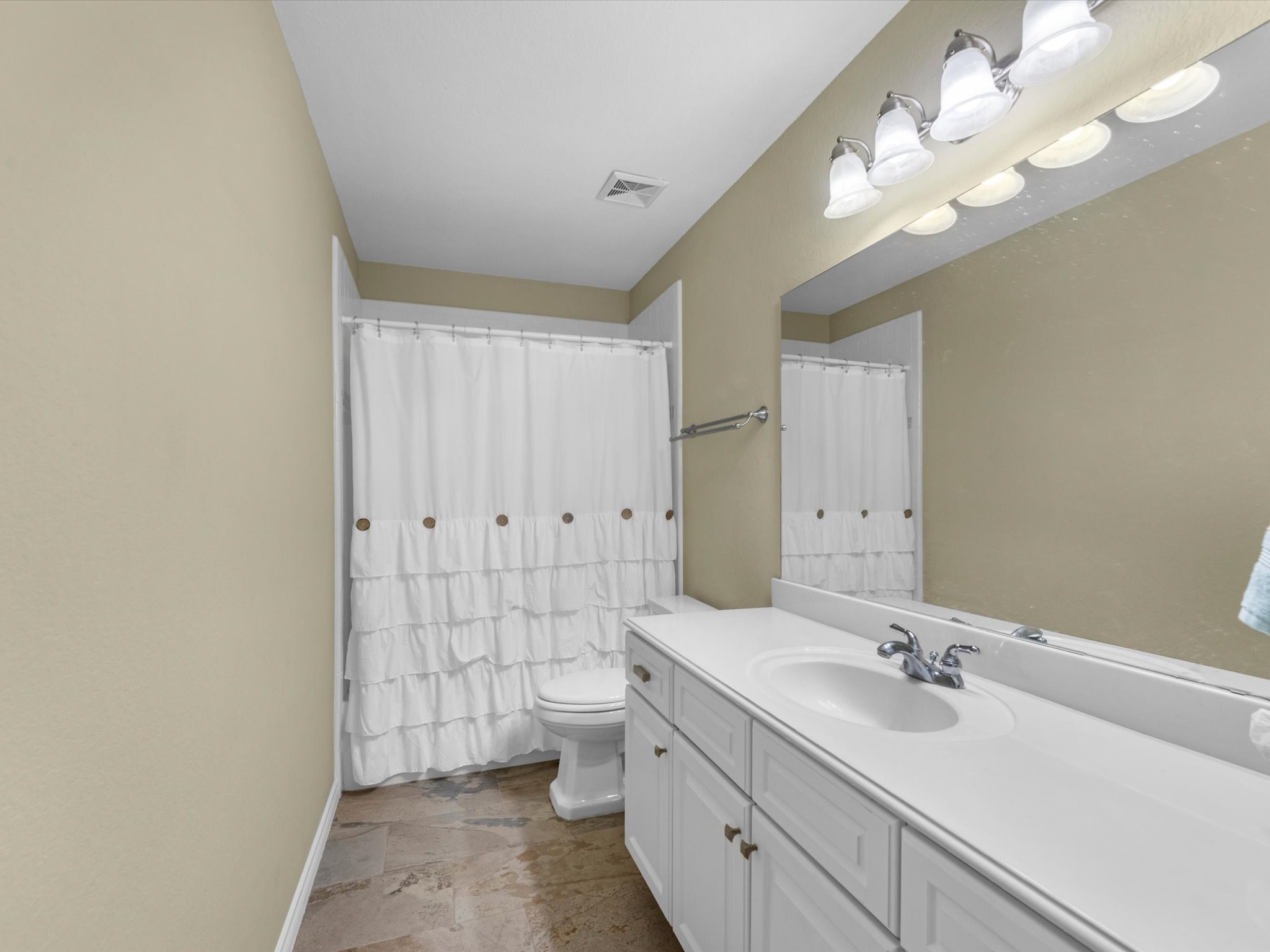 19019 Relay Road Humble, TX 77346 - Photo 25 of 31 a bathroom with a double vanity sink mirror and toilet