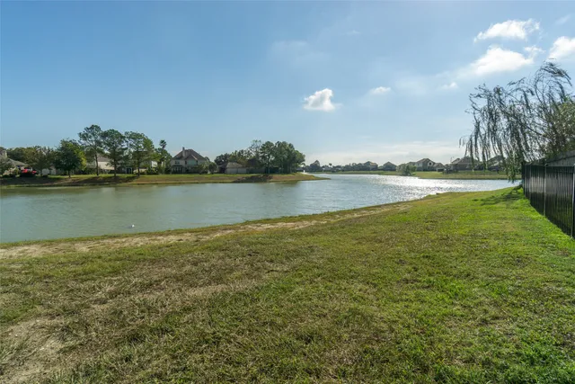 a view of an ocean and beach