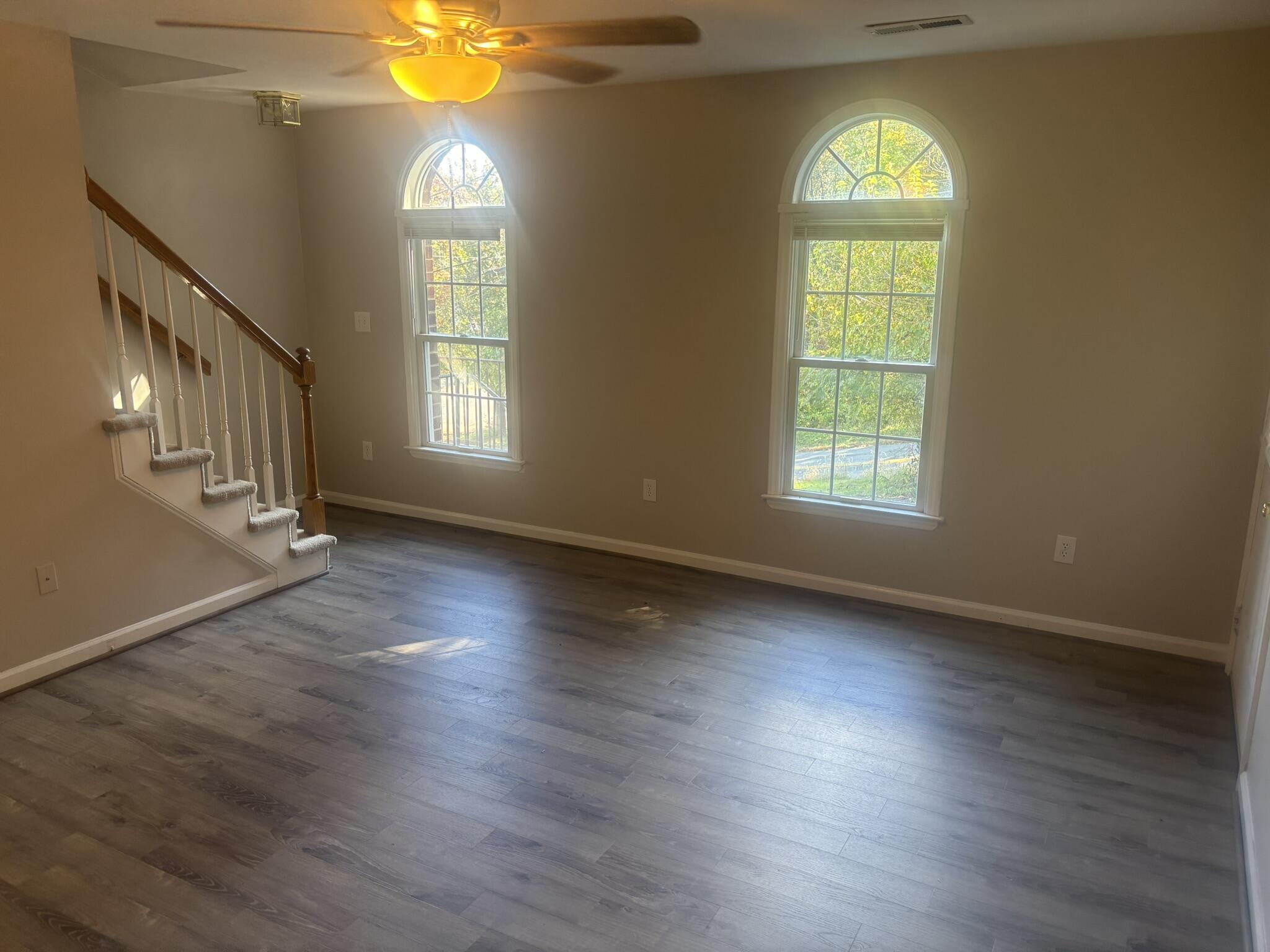 4135 Cresthill Drive Roanoke, VA 24018 - Photo 6 of 13 wooden floor in an empty room with a window