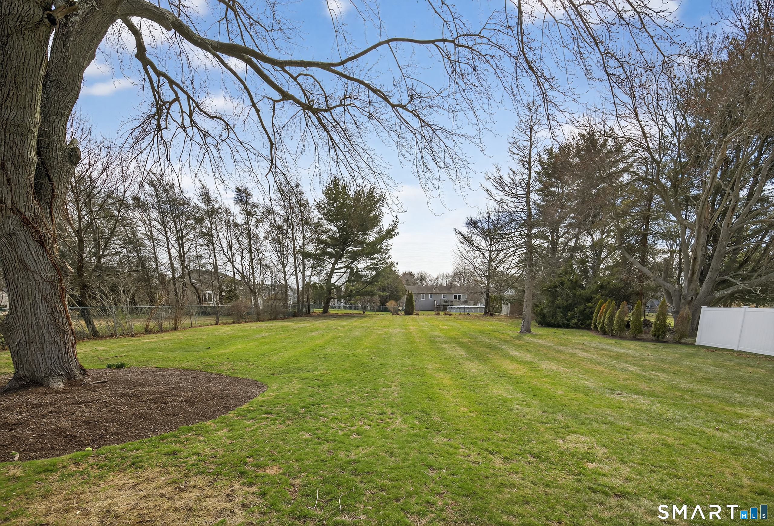 45 Walnut Street Milford, CT 06461 - Photo 34 of 39 a view of a yard with a house