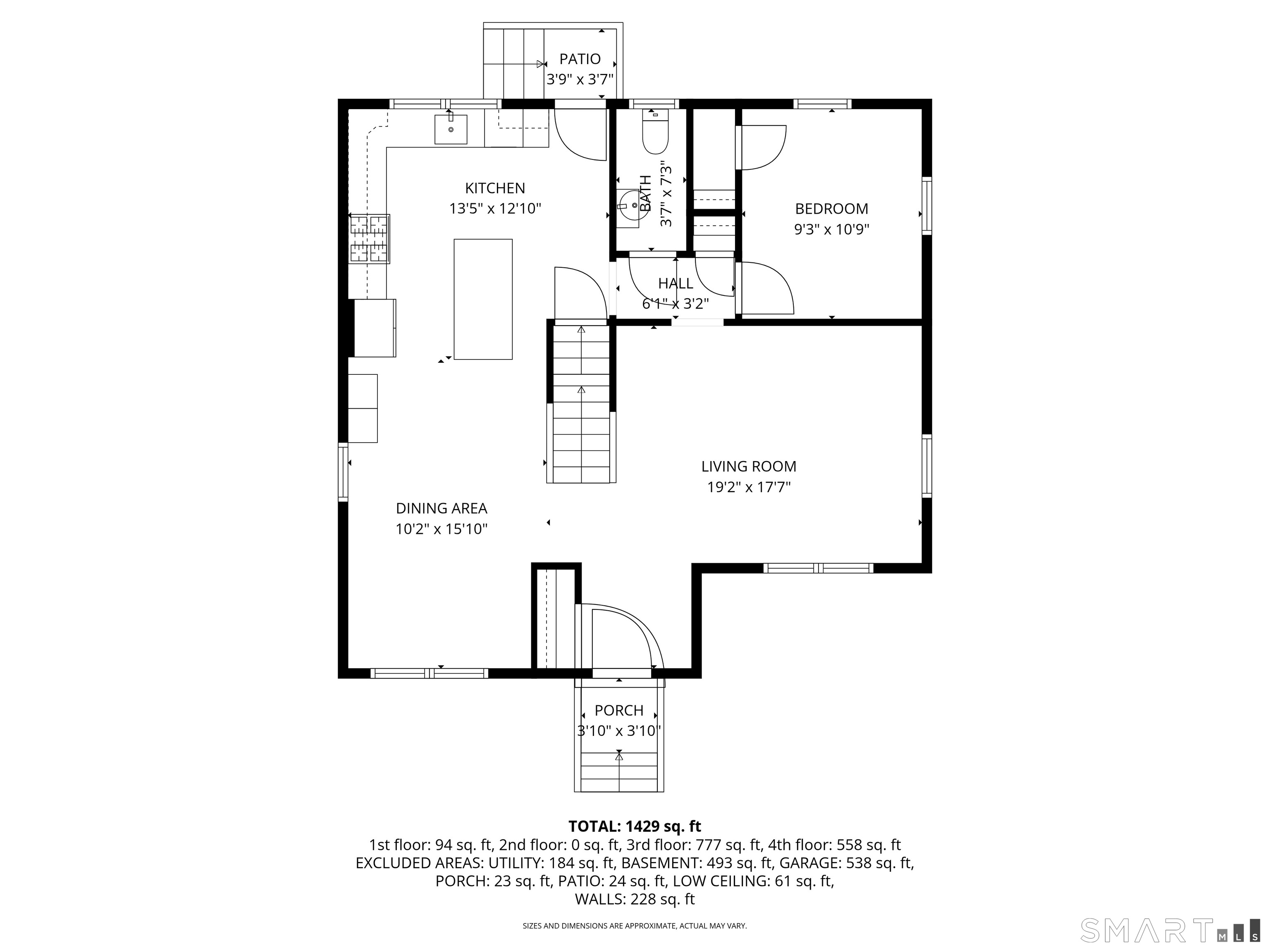 45 Walnut Street Milford, CT 06461 - Photo 36 of 39 a picture of a floor plan