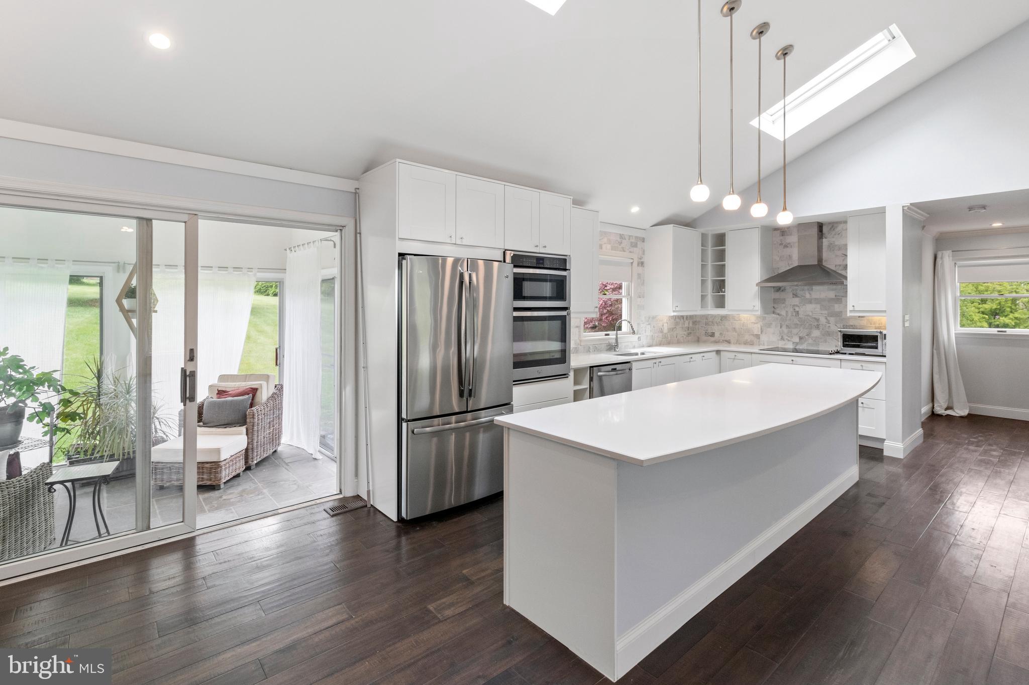 195 Firecreek Road Newtown, PA 18940 - Photo 10 of 23 Kitchen with access to Sunroom