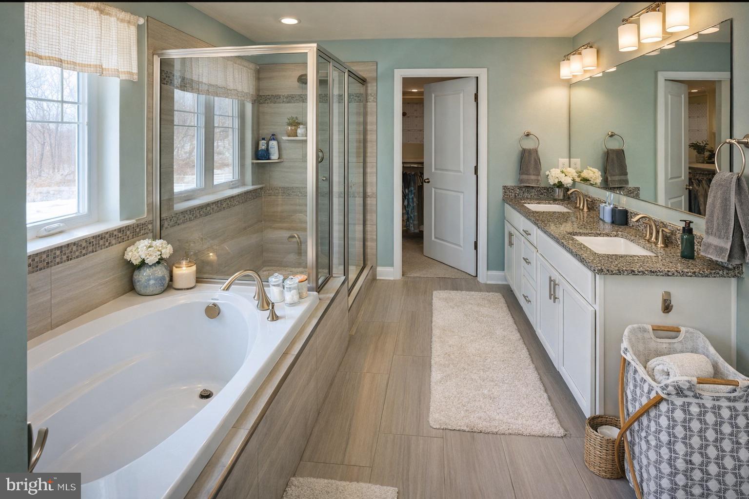 2015 Margrave Avenue Fallston, MD 21047 - Photo 13 of 20 a bathroom with a tub sink and mirror