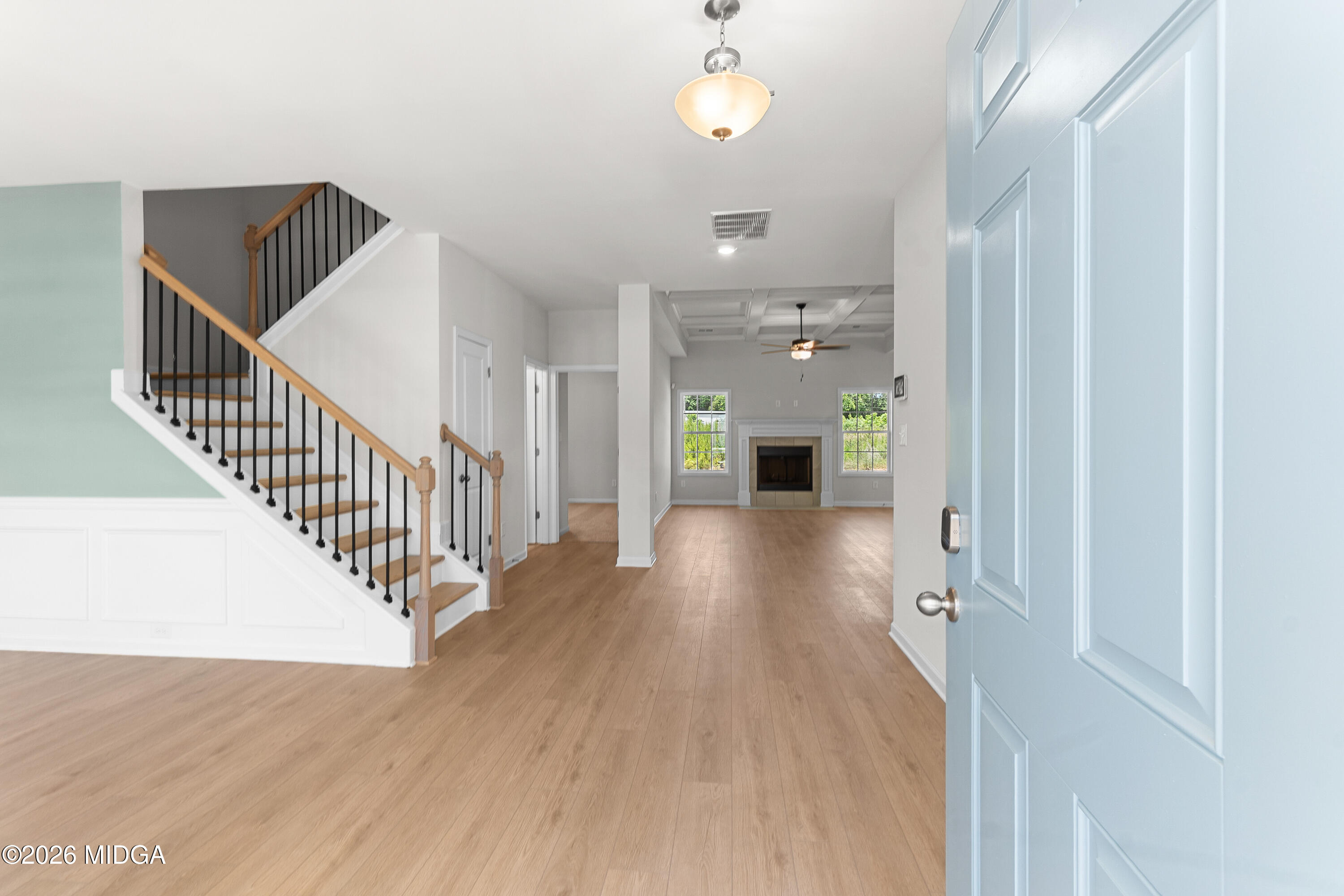 5393 Felles Way, Unit 359 Forsyth, GA 31029 - Photo 3 of 54 wooden floor in an empty room