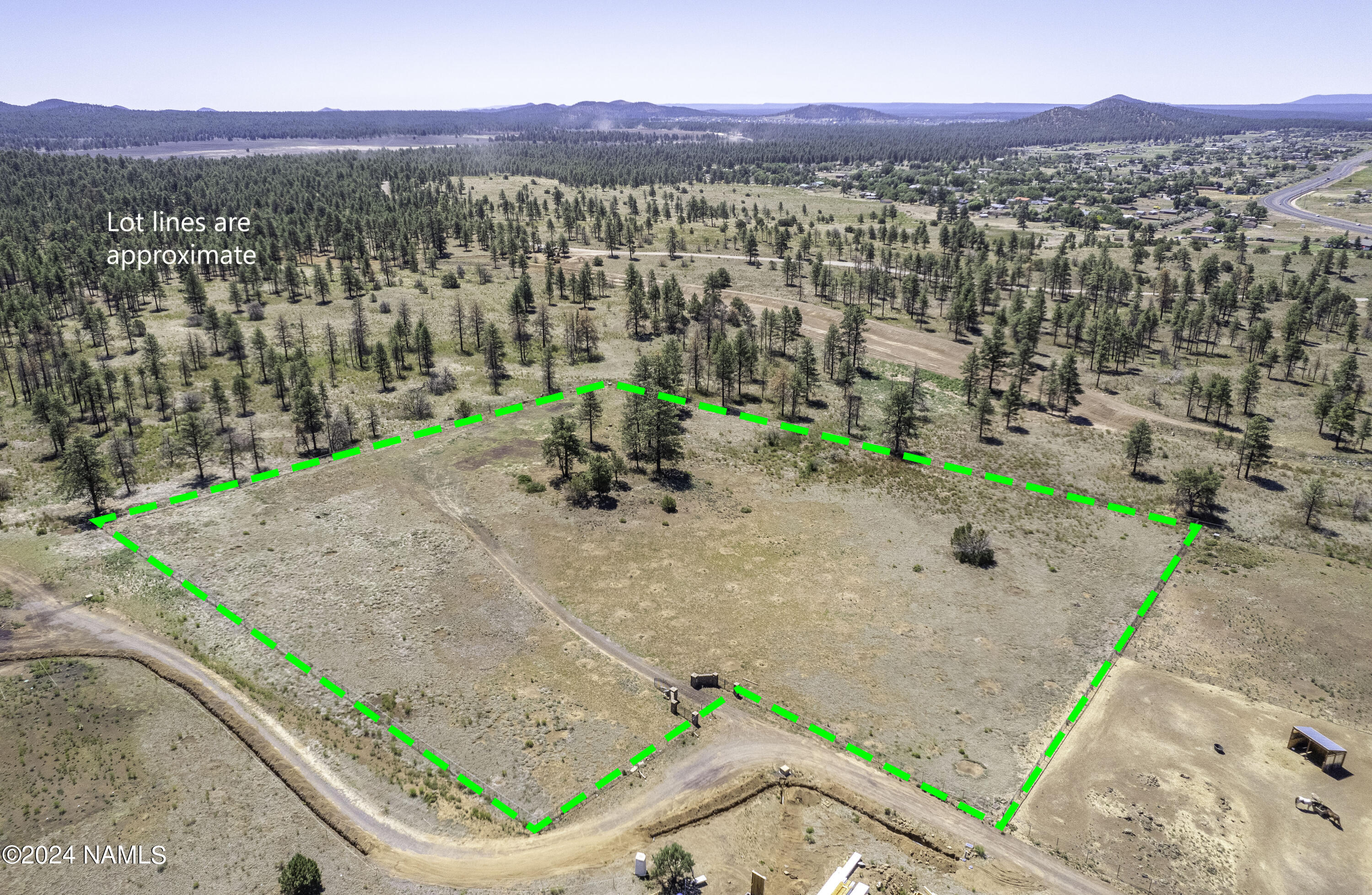 5950 East Girls Rnch Road Flagstaff, AZ 86004 - Photo 1 of 13 Looking Southeast to