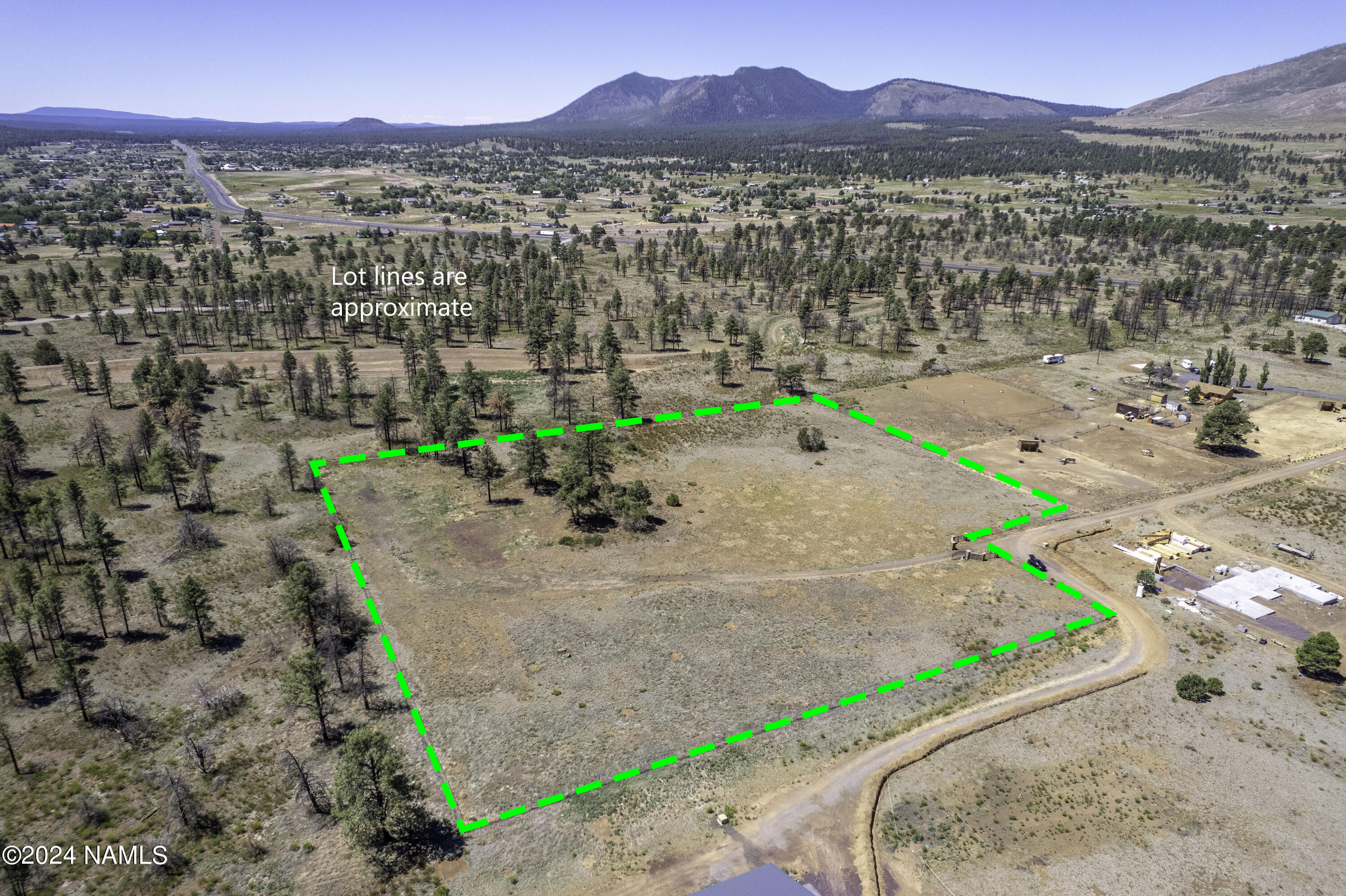 5950 East Girls Rnch Road Flagstaff, AZ 86004 - Photo 2 of 13 Southwest Towards Flagstaff and Mt Elden