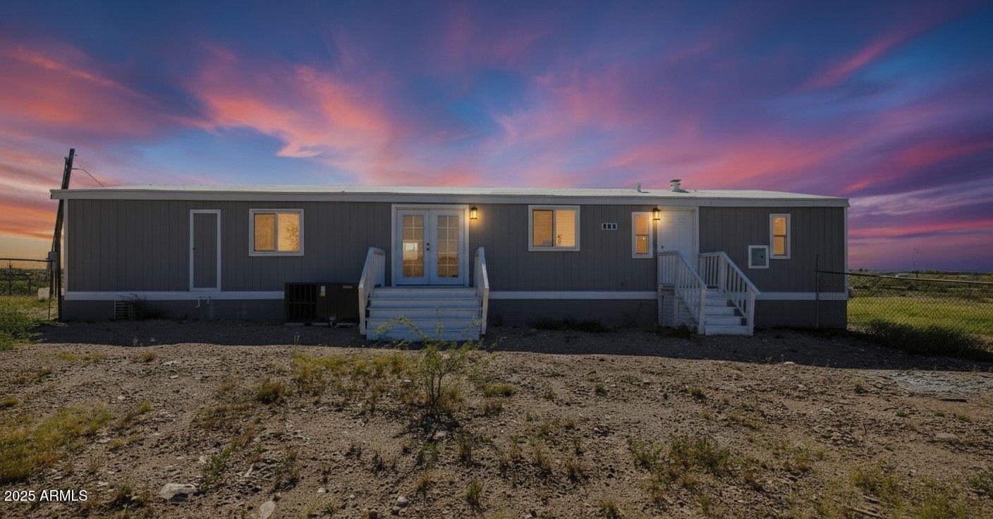 a front view of house with yard