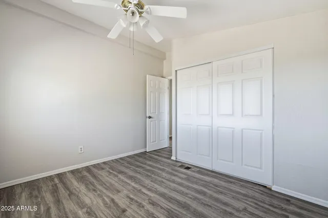 wooden floor in an empty room