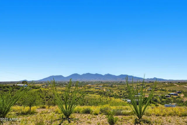 a view of lake and mountain