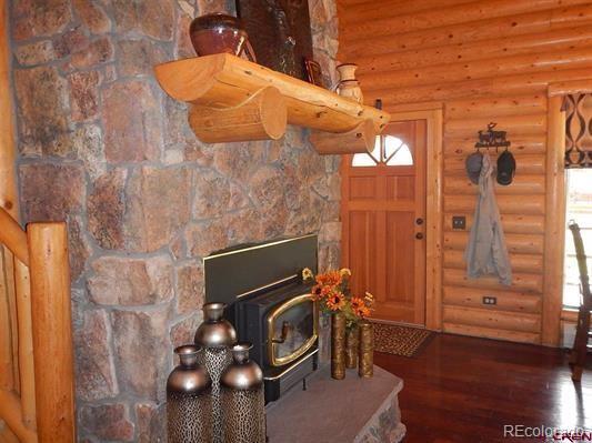 181 Doe Circle South Fork, CO 81154 - Photo 19 of 35 a bathroom with a sink and a mirror