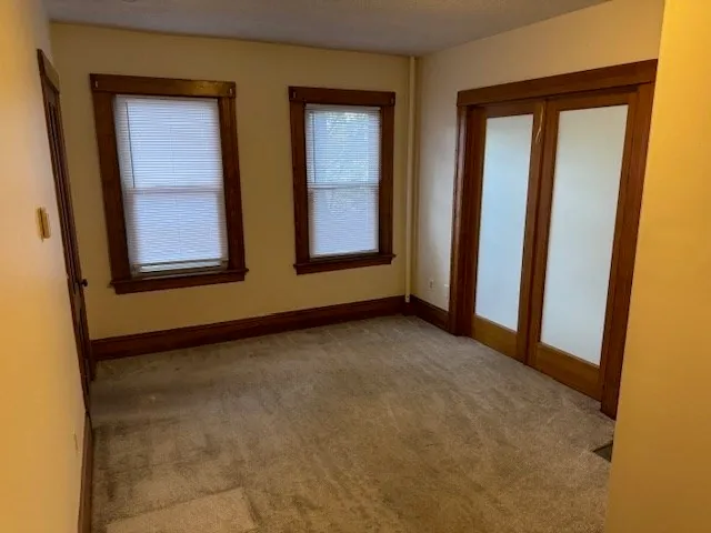 a view of front door