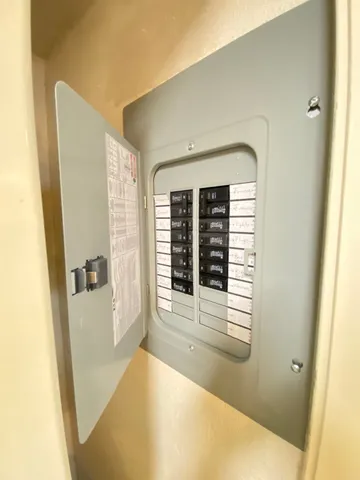 a view of front door