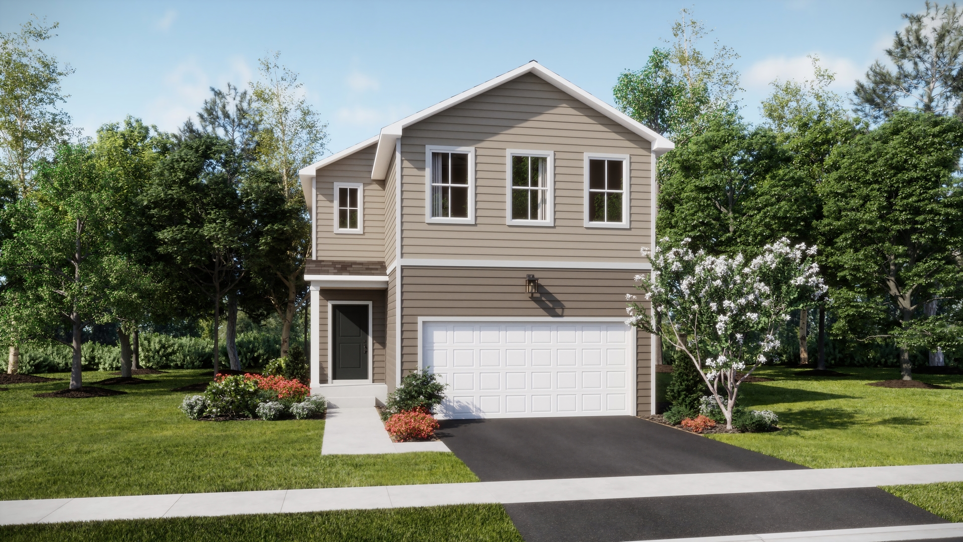 742 Prairie Pond Circle Malta, IL 60150 - Photo 1 of 3 a front view of a house with a yard