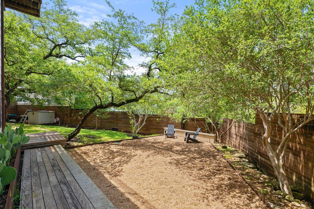801 The High Road Austin, TX 78746 - Photo 35 of 40 a view of a park with large trees