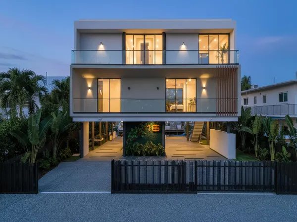 front view of a house