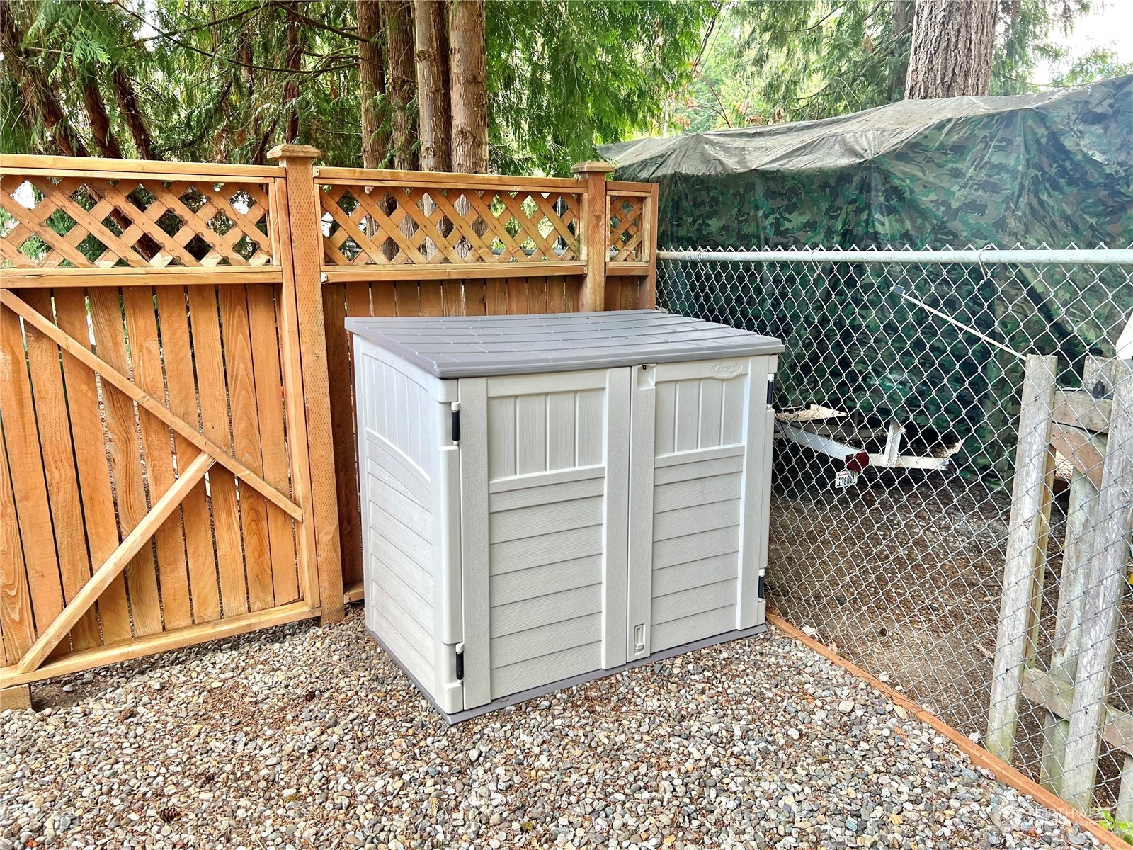 8 156th Place Southwest Bothell, WA 98012 - Photo 25 of 33 a view of a entrance gate of a house with a deck