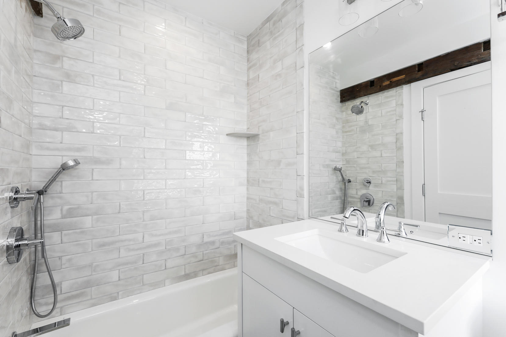 25 Brookside Road Darien, CT 06820 - Photo 24 of 30 a bathroom with a sink shower and a mirror