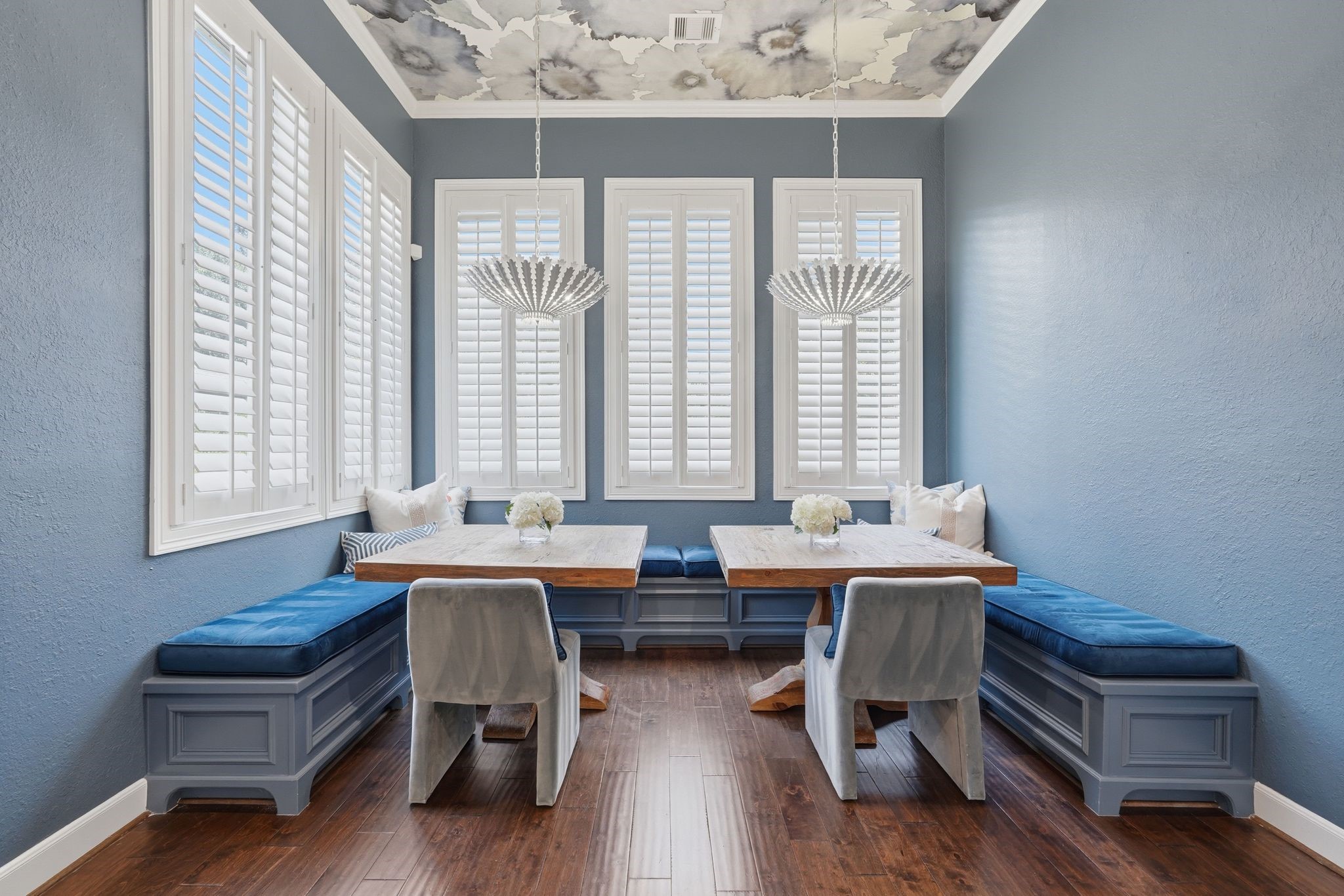 38 Highclere Park Drive Spring, TX 77379 - Photo 12 of 43 Incredible luxury interior design throughout the home. Don't miss the ceiling detail!