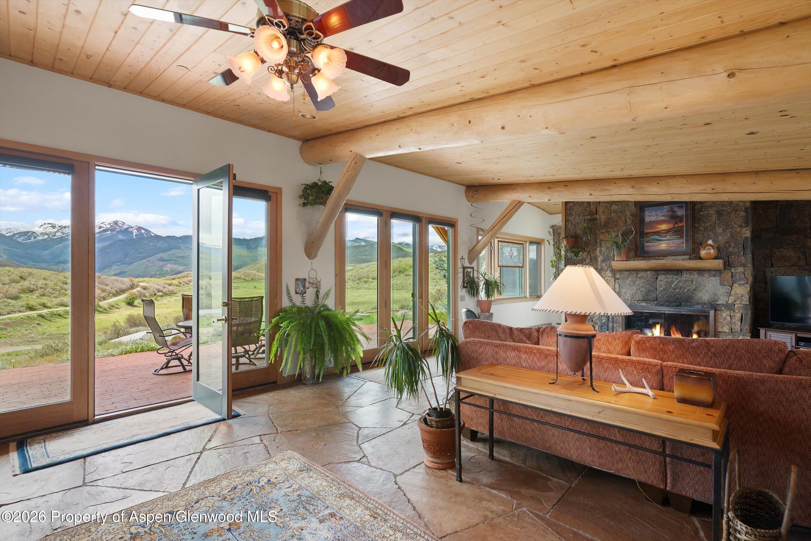 115 Rural Mountain Road Snowmass, CO 81654 - Photo 8 of 37 LivingRoomViews3