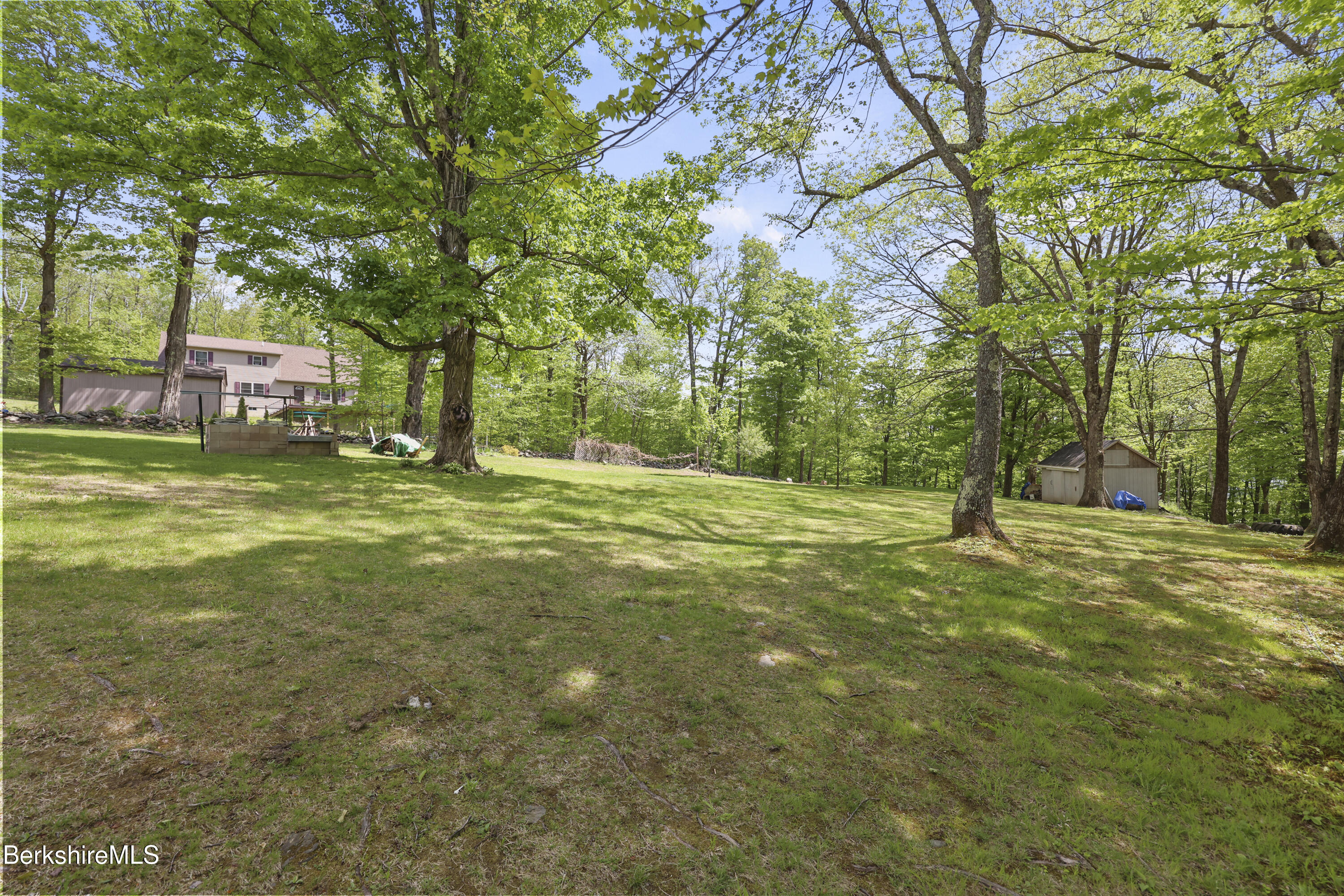 192 Curran Road Cheshire, MA 01225 - Photo 40 of 50 a view of a yard with a tree