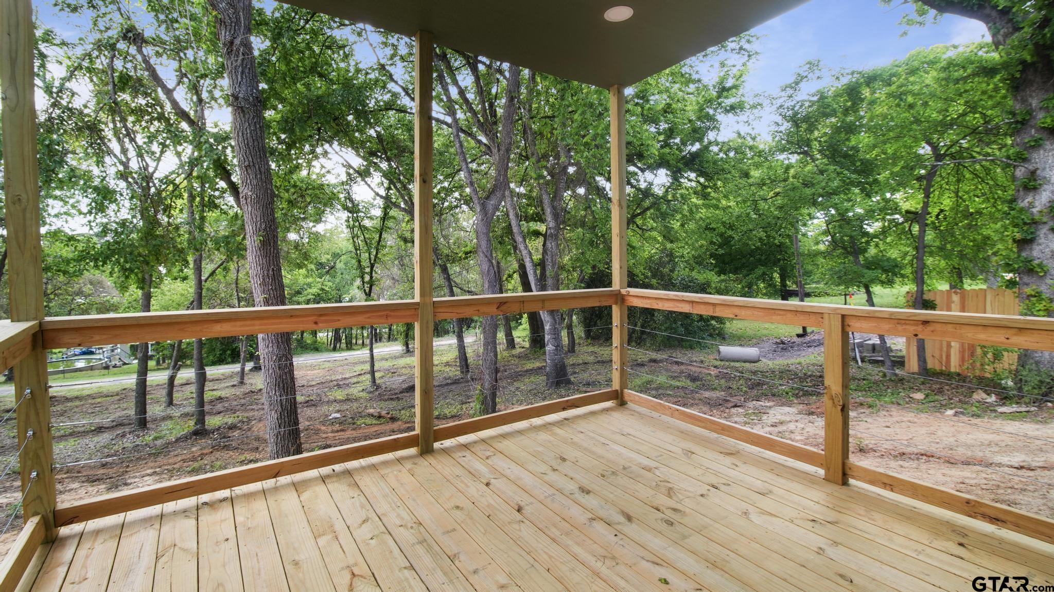 22522 Pine Street Flint, TX 75762 - Photo 31 of 39 a view of backyard with green space