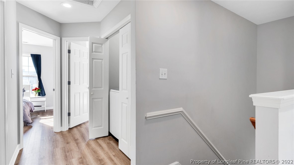 1913 Jenny Road Fayetteville, NC 28314 - Photo 26 of 38 a view of hallway with wooden floor