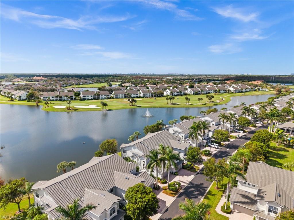 6080 Pinnacle Lane, Unit 1701 Naples, FL 34110 - Photo 35 of 39 an aerial view of a city with ocean view