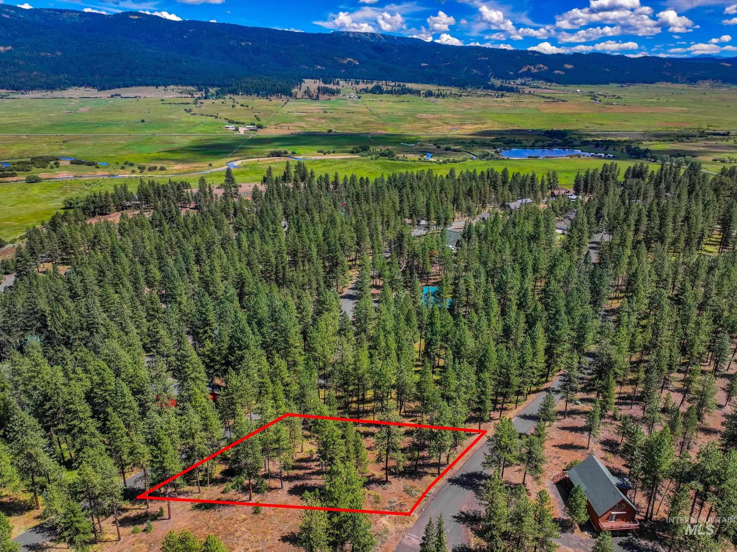 Tbd Syringa Drive New Meadows, ID 83654 - Photo 24 of 29 View of rural area with property boundaries highlighted and a water and mountain view