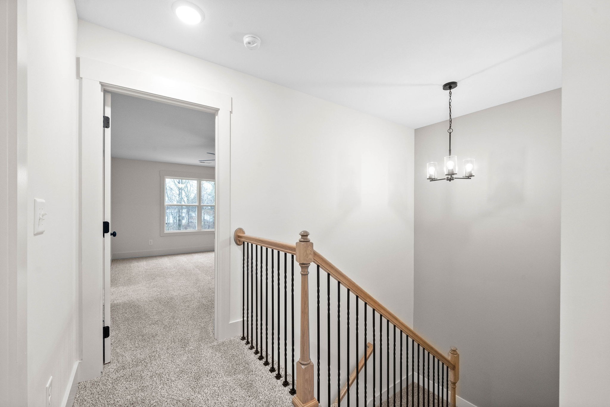 193 Dewberry Road Clarksville, TN 37042 - Photo 16 of 30 a view of a hallway with windows and stairs