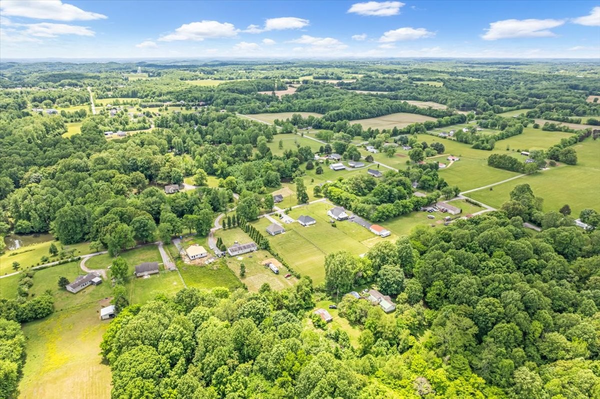 147 Ray Jent Road Bethpage, TN 37022 - Photo 38 of 47 an aerial view of residential houses with outdoor space and trees