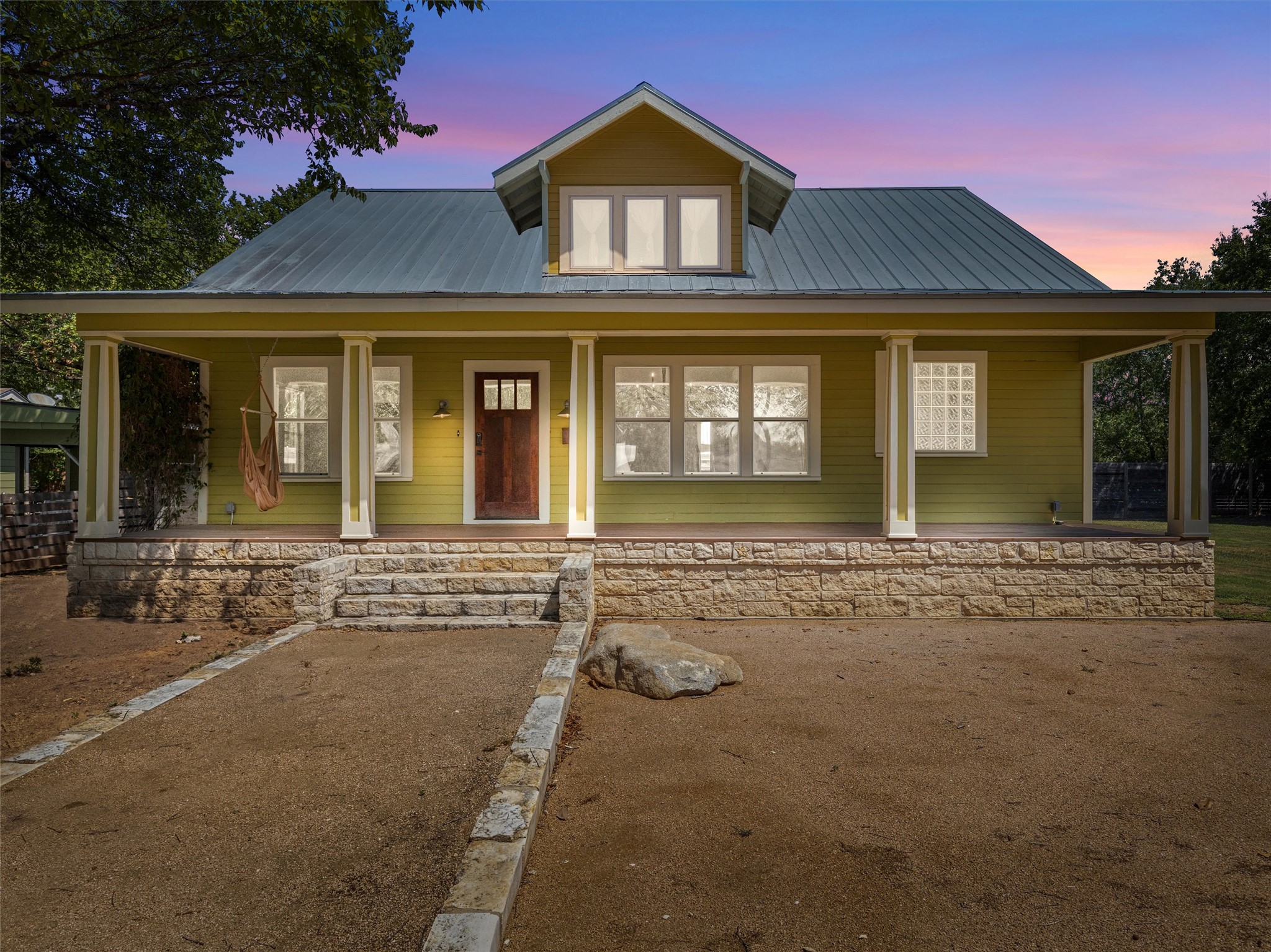 1809 Wilson Street Bastrop, TX 78602 - Photo 40 of 40 a front view of a house with a yard