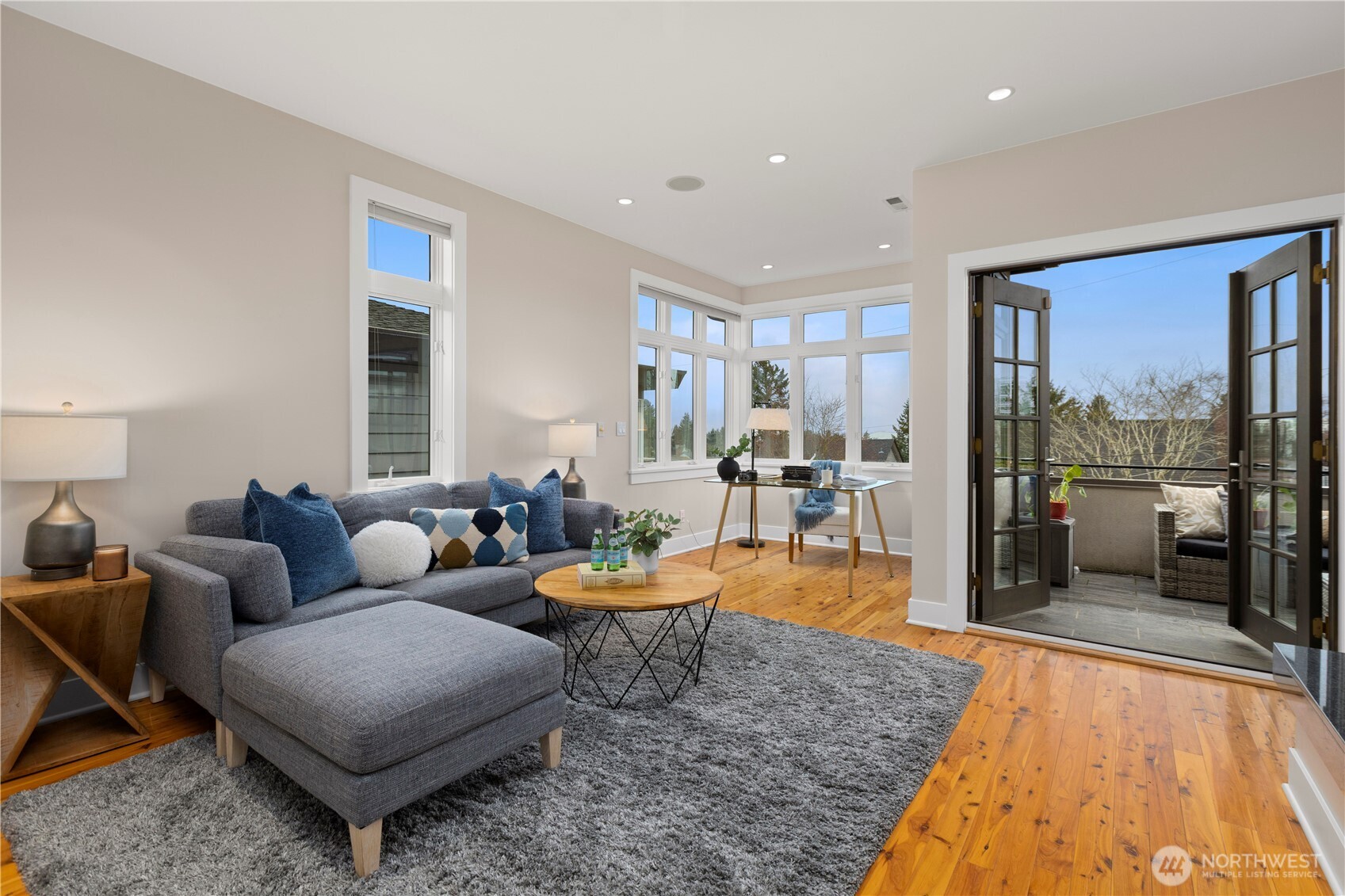 3773 Southwest Grayson Street Seattle, WA 98126 - Photo 23 of 40 a living room with furniture and a large window