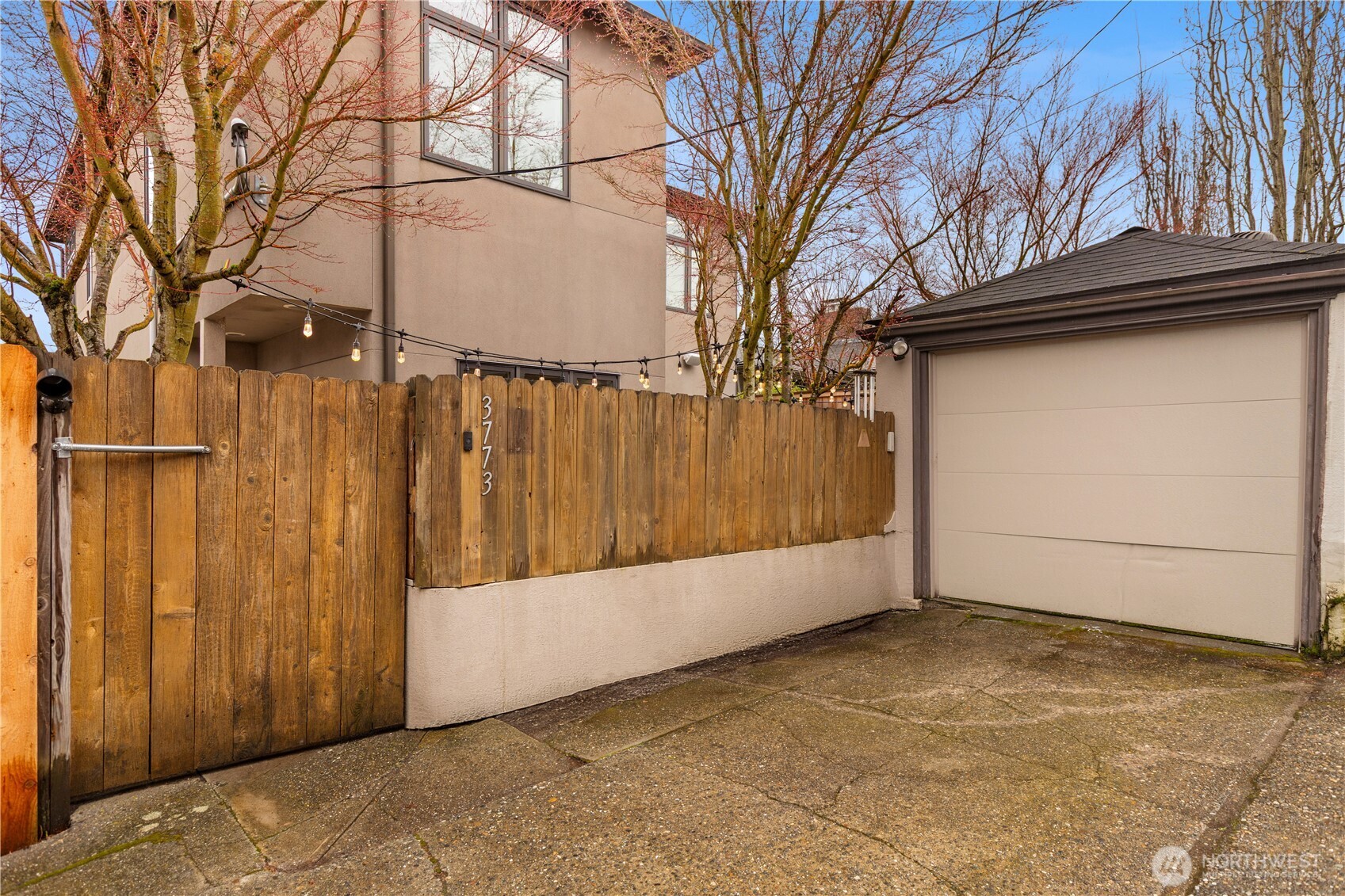 3773 Southwest Grayson Street Seattle, WA 98126 - Photo 39 of 40 a view of backyard with cabin