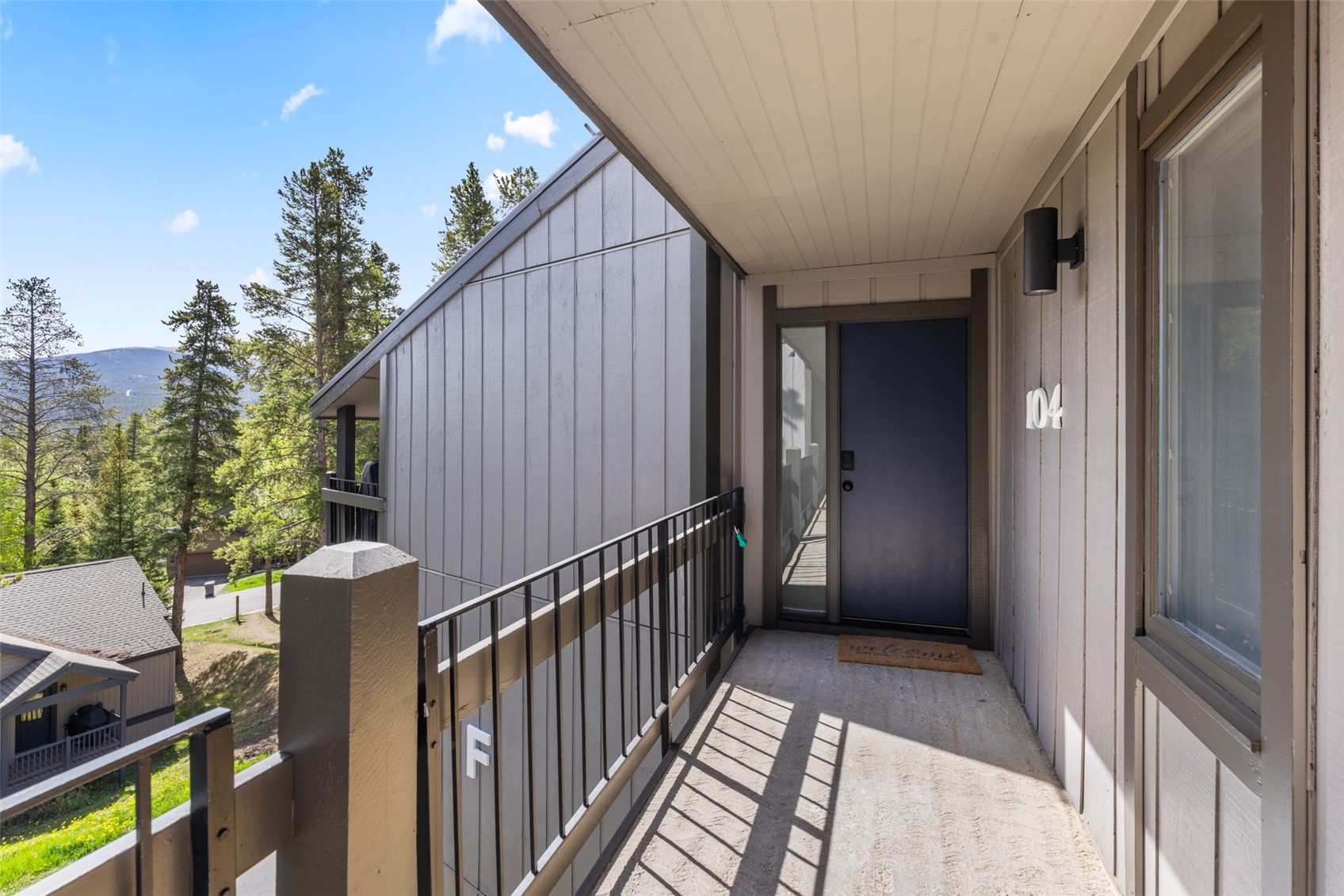1127 Ski Hill Road, Unit 104 Breckenridge, CO 80424 - Photo 24 of 32 a view of a balcony