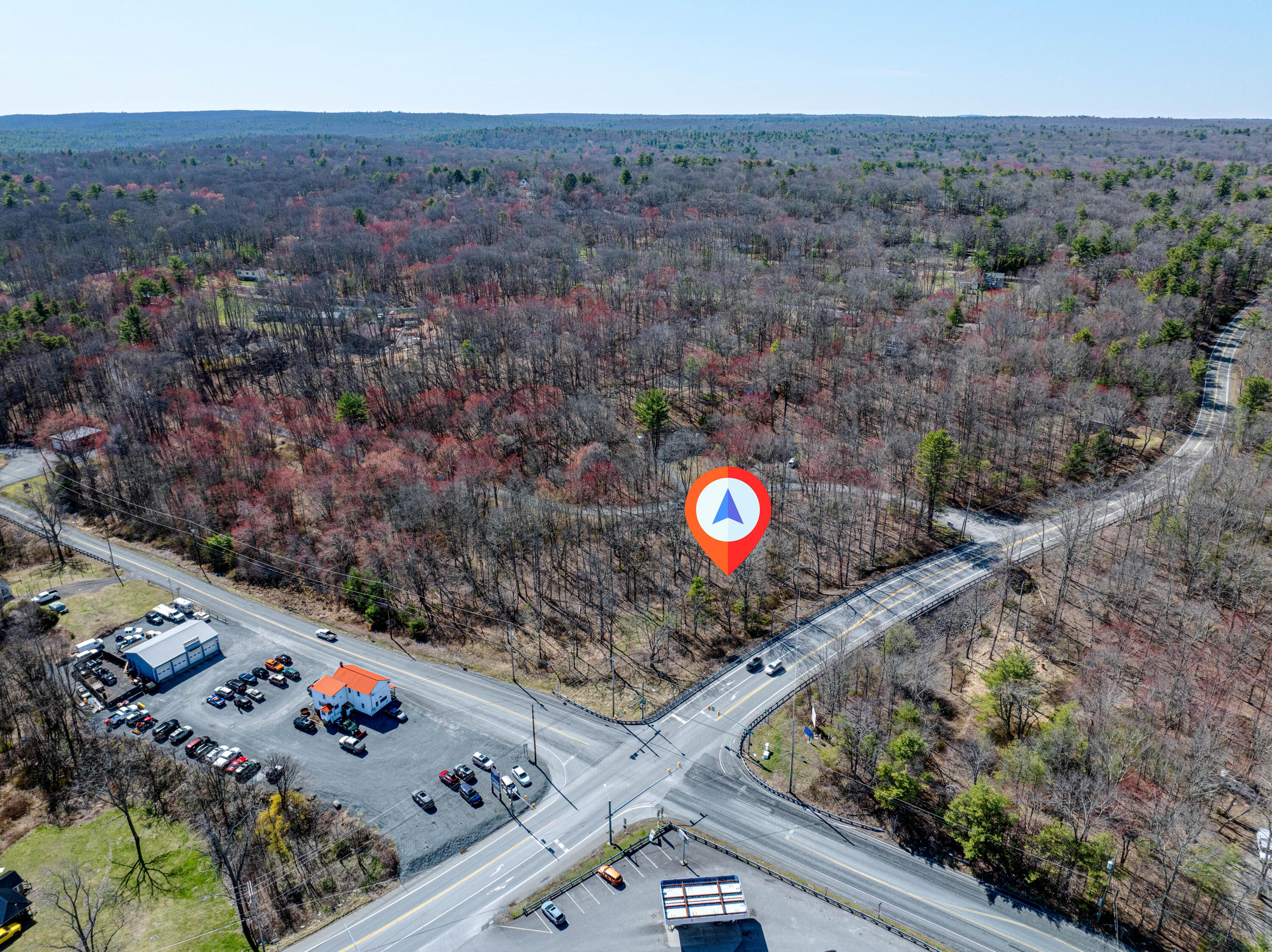 Lot 85-86 Lot Dingmans Ferry, PA 18328 - Photo 2 of 10 an aerial view of a house