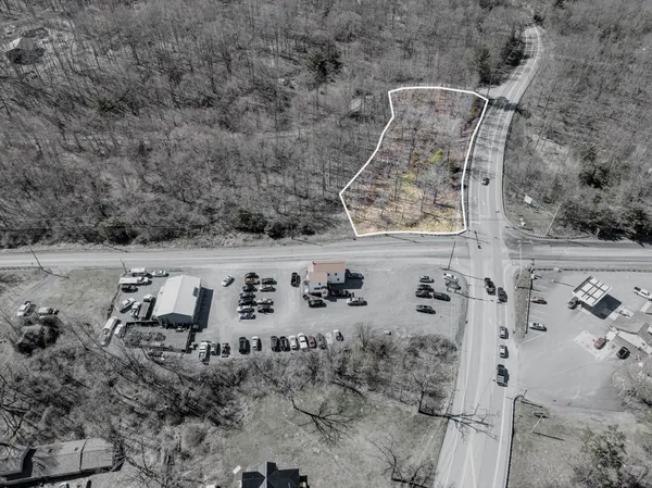 an aerial view of house with outdoor space