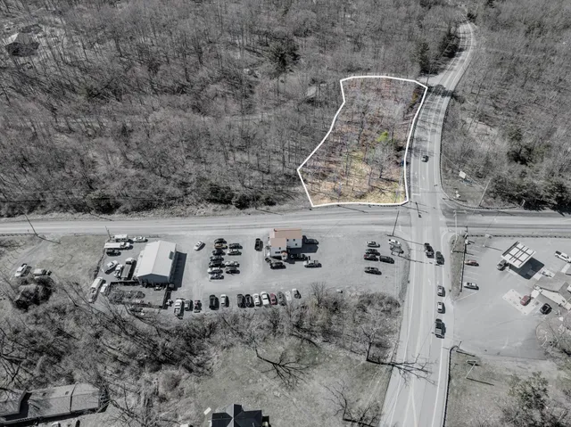 an aerial view of house with outdoor space