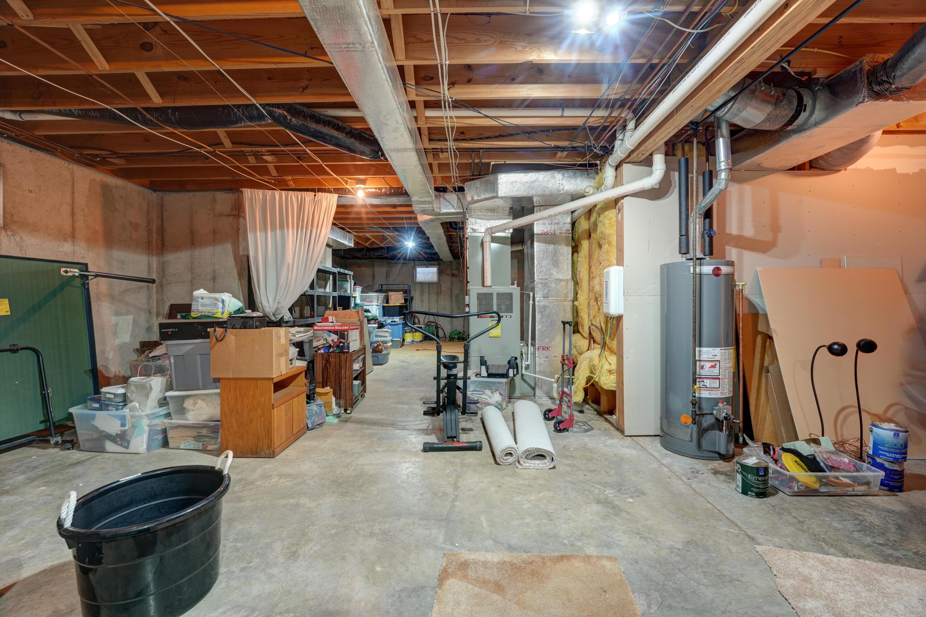 6372 Hartzell Road Greenville, OH 45331 - Photo 76 of 87 MECHANICAL AND STORAGE ROOM